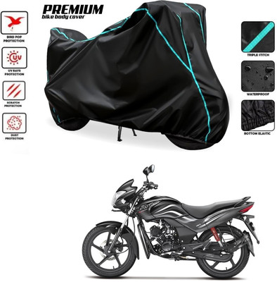PAGORA Waterproof Two Wheeler Cover for Hero(Passion Xpro, Black)