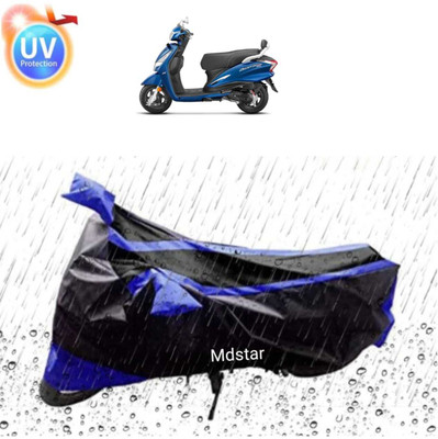 MMSSTAR Waterproof Two Wheeler Cover for Ola(Access 125, Blue, Black)