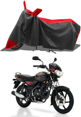 GROFATIK Two Wheeler Cover for Bajaj(Discover 125 DTS-i, Red)