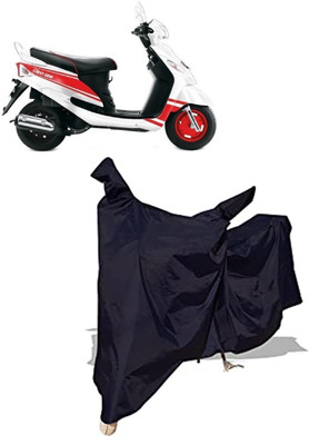 Amexride Two Wheeler Cover for Mahindra(Rodeo UZO, Black)