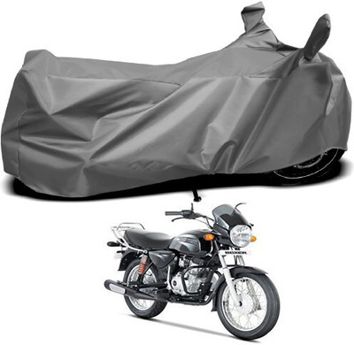 Varnwal E Commerce Waterproof Two Wheeler Cover for Bajaj(Boxer, Grey)
