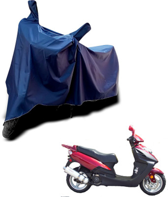 KEDIT Two Wheeler Cover for Mahindra(Flyte, Blue)