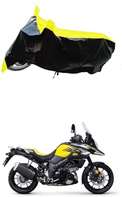 VESMEI Two Wheeler Cover for Suzuki(V Strom 1000, Yellow)