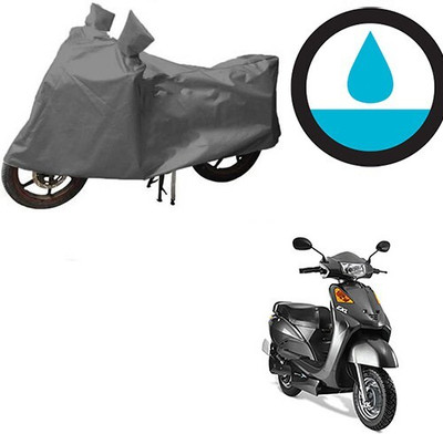 DeepShakshi AUTOMOTIVE Waterproof Two Wheeler Cover for Indus(Yo EXL, Grey)