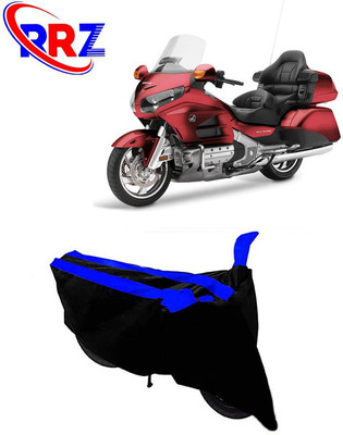 RRZ Waterproof Two Wheeler Cover for Honda(Gold Wing GL1800, Black, Blue)
