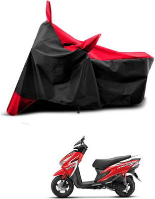 AASHTIK MART Two Wheeler Cover for Universal For Bike(Grazia, Red, Black)