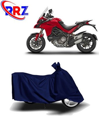 RRZ Two Wheeler Cover for Ducati(Multistrada 1260, Blue)