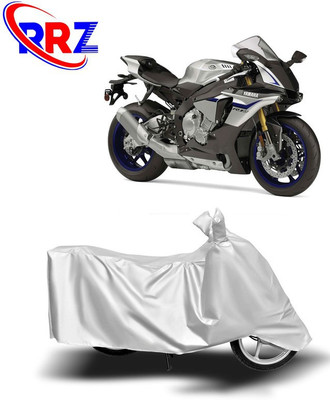 RRZ Waterproof Two Wheeler Cover for Yamaha(YZF R1M, White)