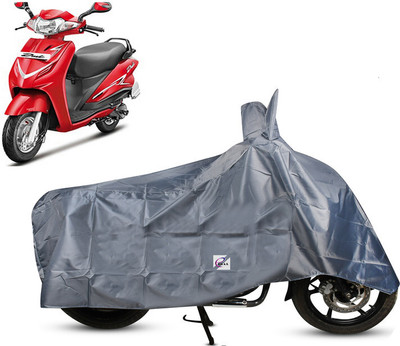 EGAL Waterproof Two Wheeler Cover for Hero(Duet VX 110CC BS6, Grey)