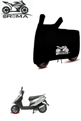 THE REAL ARV Waterproof Two Wheeler Cover for Bajaj(Kristal, Black)