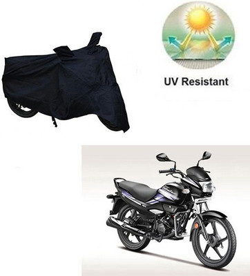 MMSSTAR Waterproof Two Wheeler Cover for Hero(Super Splendor, Black)