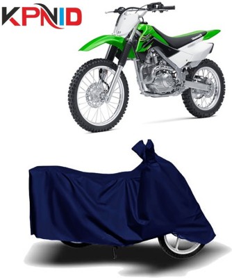 KPNID Waterproof Two Wheeler Cover for Kawasaki(KLX 140, Blue)