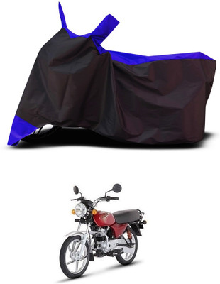 VESMEI Two Wheeler Cover for Bajaj(Boxer AT, Blue)