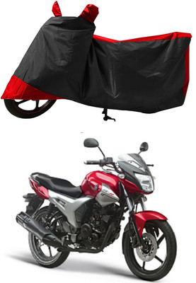GROFATIK Two Wheeler Cover for Yamaha(SZ X, Red)