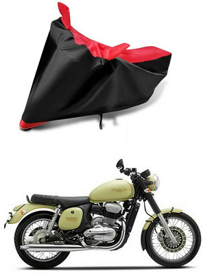 AutoGalaxy Waterproof Two Wheeler Cover for JAWA(300, Red, Black)