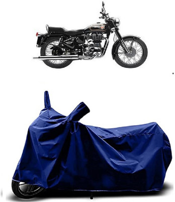 VESMEI Two Wheeler Cover for Royal Enfield(Standardv, Blue)