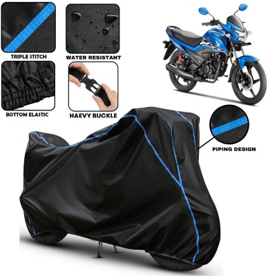 BOTAUTO Two Wheeler Cover for Honda(Livo, Black)