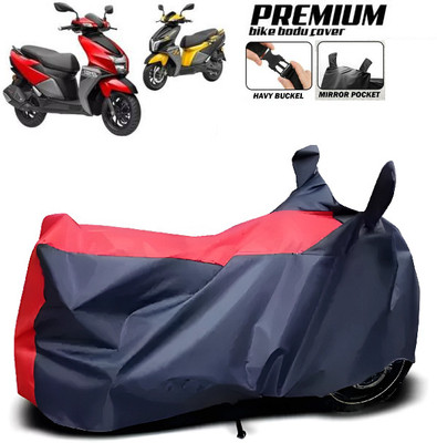smwzxyu Waterproof Two Wheeler Cover for TVS(Red, Blue)