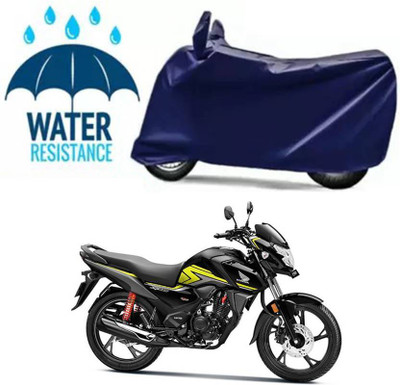 smwzxyu Waterproof Two Wheeler Cover for Honda(SP125, Blue)