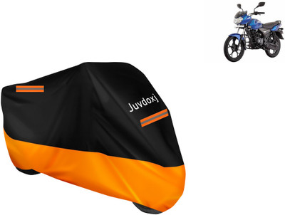Juvdoxj Waterproof Two Wheeler Cover for Bajaj(Discover 110, Orange)