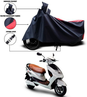 Mdstar Waterproof Two Wheeler Cover for Hero(XSR300, Red, Grey)
