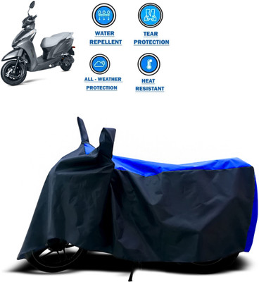 PAGORA Waterproof Two Wheeler Cover for Ampere(Magnus BS6, Blue)