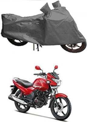 Mdstar Waterproof Two Wheeler Cover for Hero(Achiever, Grey)
