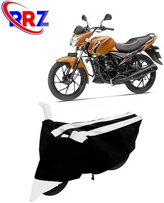 RRZ Waterproof Two Wheeler Cover for Suzuki(Sling Shot, Black, White)