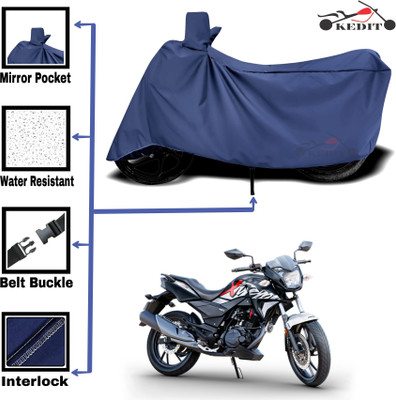 AASHTIK MART Two Wheeler Cover for Hero(Xtreme 200R, Blue)