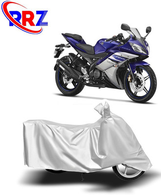 RRZ Waterproof Two Wheeler Cover for Yamaha(YZF R15 Ver 2.0, White)