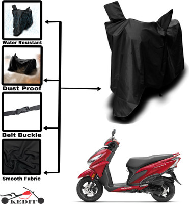 KEDIT Two Wheeler Cover for Universal For Bike(Grazia, Black)