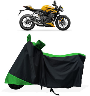 Tricway Two Wheeler Cover for Triumph(Street Triple RS, Multicolor)
