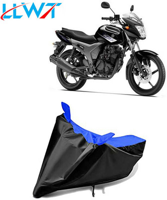 KPIND Waterproof Two Wheeler Cover for Yamaha(SZ-S, Black, Blue)