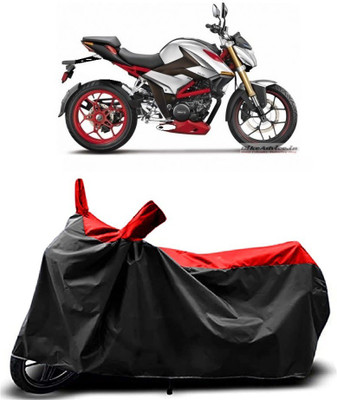 MMSSTAR Waterproof Two Wheeler Cover for Hero(XF3R BS6, Red)