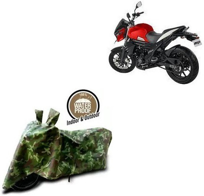 ENTIRELY ELITE Waterproof Two Wheeler Cover for Mahindra(Mojo UT 300, Multicolor)