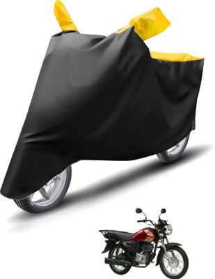 Caronix Waterproof Two Wheeler Cover for Yamaha(Crux, Yellow)