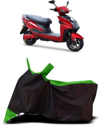 VESMEI Two Wheeler Cover for Okinawa(Raise BS6, Green)