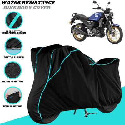 SRP PRODUCT Waterproof Two Wheeler Cover for Yamaha(FZ-X, Black)