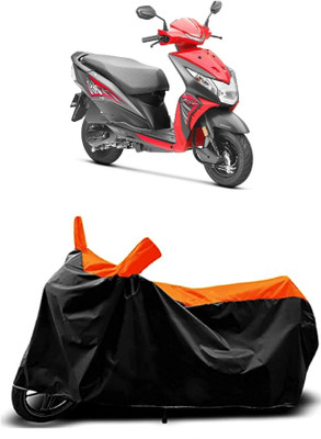 THE REAL ARV Waterproof Two Wheeler Cover for Honda(Deo, Orange)