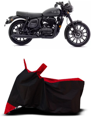 VESMEI Two Wheeler Cover for JAWA(42 BS6, Red)