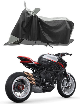GROFATIK Two Wheeler Cover for MV Agusta(Dragster800 RR, Grey)