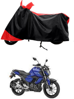 GROFATIK Two Wheeler Cover for Yamaha(FZ-S Fi Version 3.0, Red)
