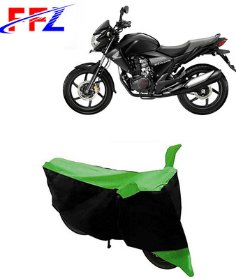 FFZ Two Wheeler Cover for Honda(CBF150, Black, Green)