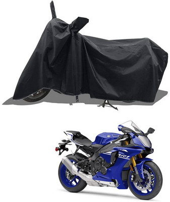 PAGORA Waterproof Two Wheeler Cover for Yamaha(YZF-R1, Black)