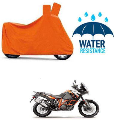 DeepShakshi AUTOMOTIVE Waterproof Two Wheeler Cover for KTM(RC 390, Orange)