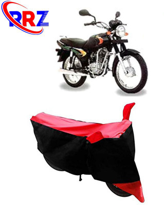 RRZ Waterproof Two Wheeler Cover for Bajaj(Caliber, Black, Red)