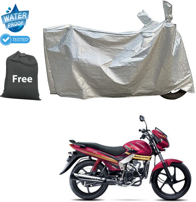 CODOKI Waterproof Two Wheeler Cover for Mahindra(Centuro Rockstar, Silver)