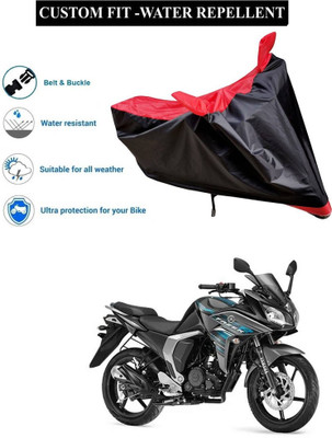 PAGORA Waterproof Two Wheeler Cover for Yamaha(Fazer-FI BS6, Red)