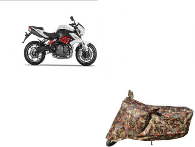 Anlopeproducts Waterproof Two Wheeler Cover for Benelli(TNT 600 GT, Red)