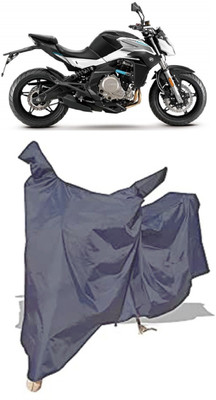 Amexride Two Wheeler Cover for CFMoto(650 NK BS6, Grey)